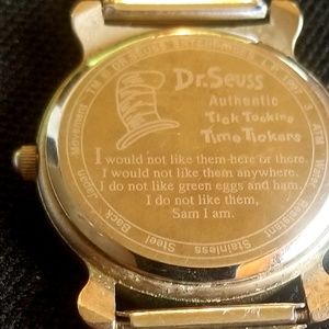 Dr.suess Accessories - Rare vintage 1997 dr.suess green eggs & ham watch Dr.suess Accessories - Rare vintage 1997 dr.suess green eggs & ham watch